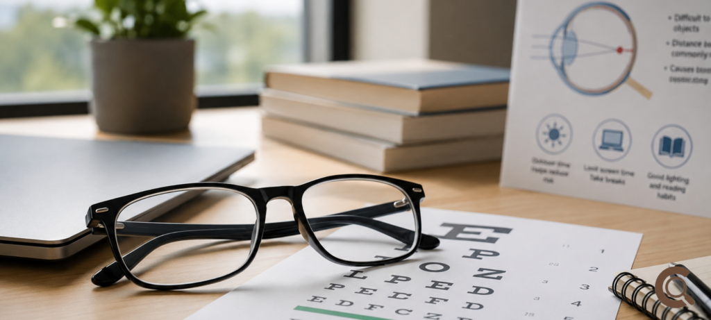 Distance glasses