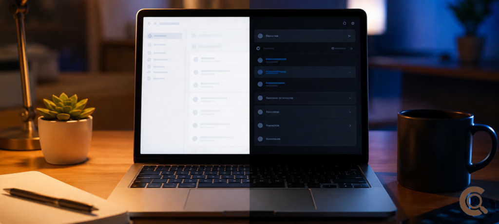 dark mode vs light mode