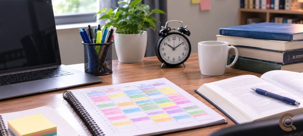 how to build a study schedule