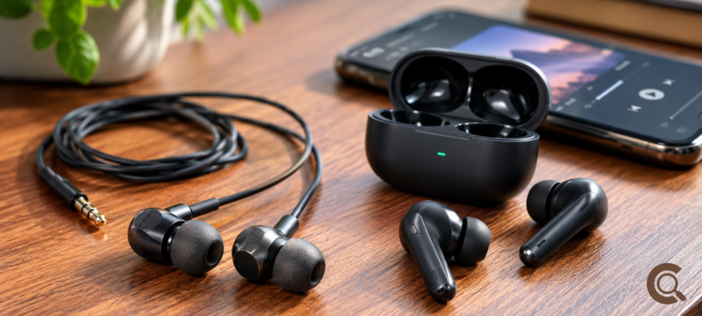 wired vs wireless earbuds